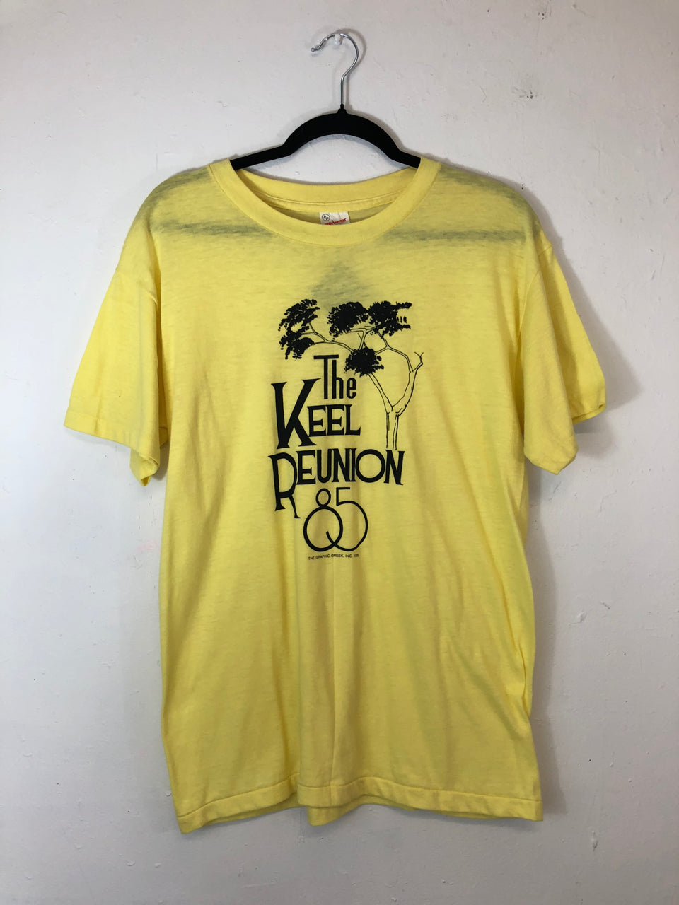 1985 Keel Family Reunion T-Shirt