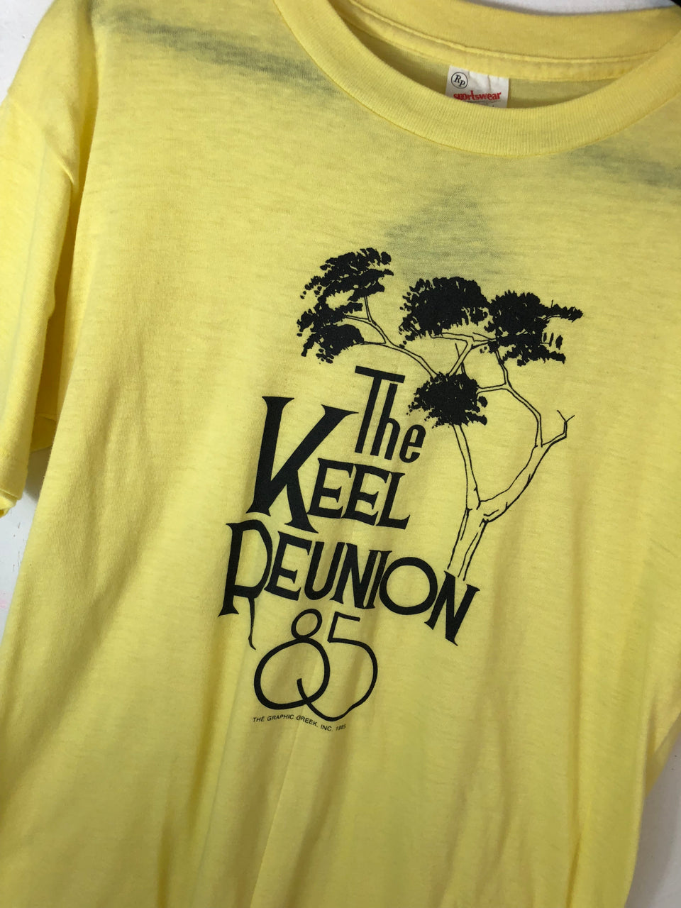 1985 Keel Family Reunion T-Shirt