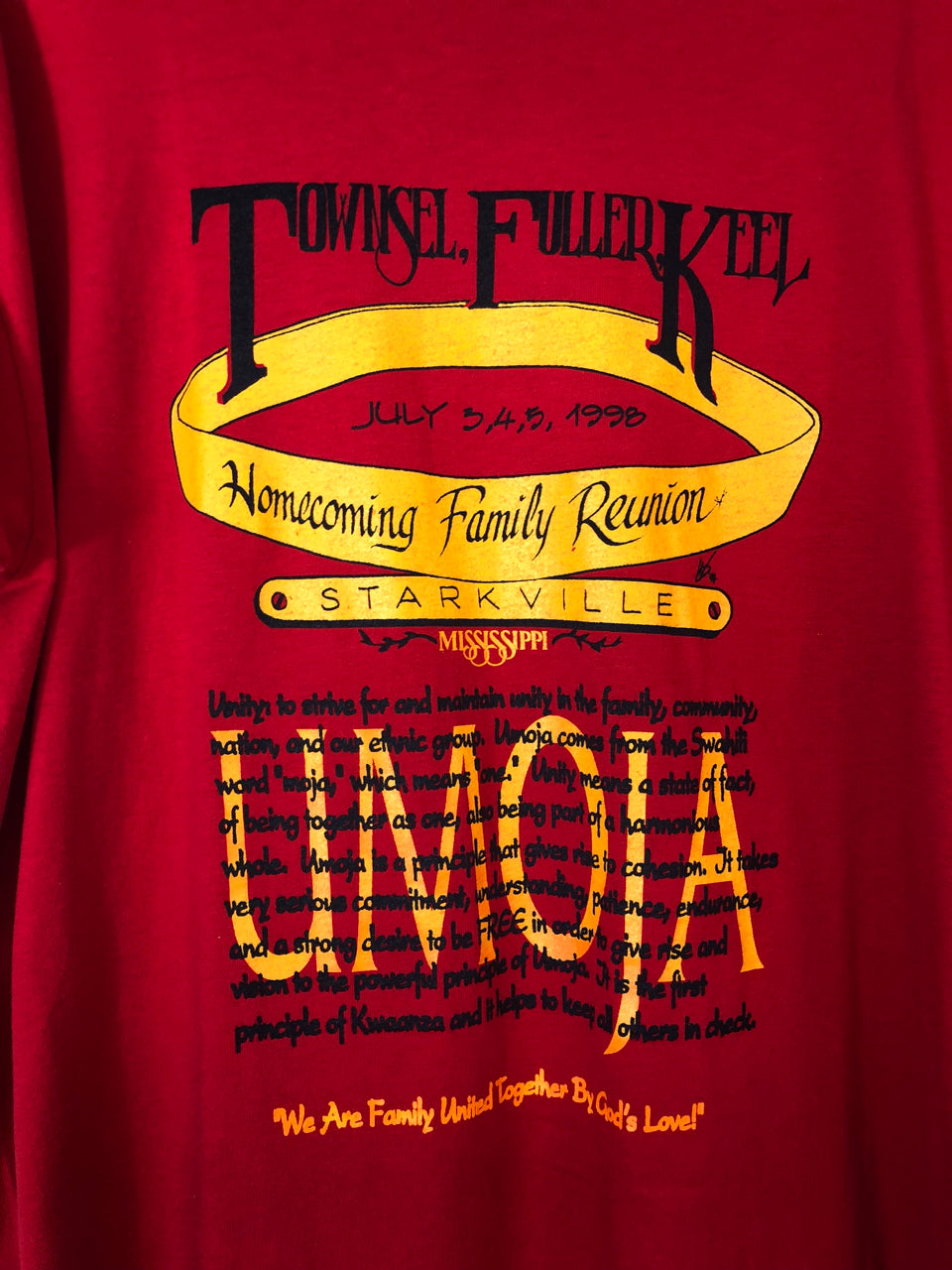 1998 Family Reunion T-Shirt