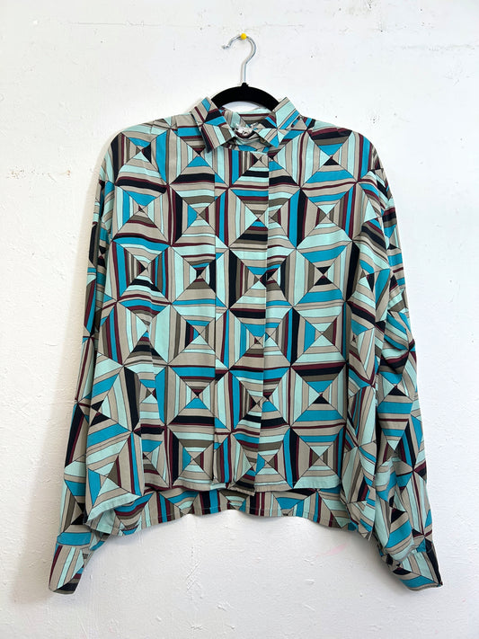 Dana Silk 70s Blouse