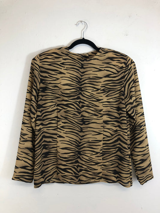 Jones New York Animal Print Top
