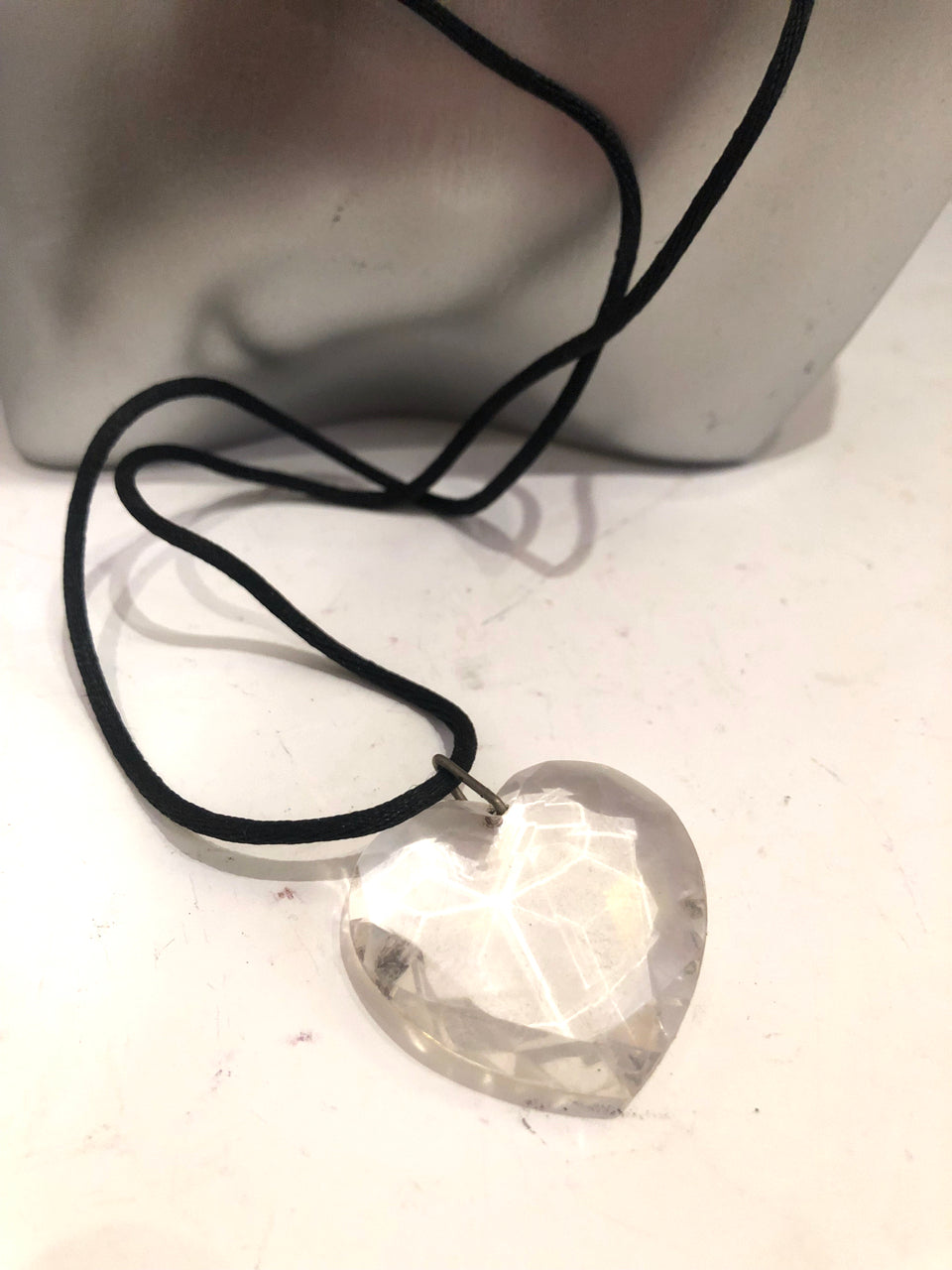 "Crystal" Heart Necklace