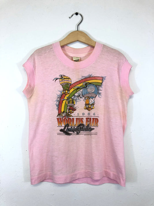 Kids' 1984 World's Fair Louisiana Pavilion Sleeveless T-Shirt
