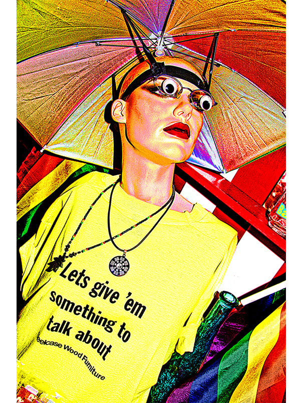 Something To Talk About - Photography Postcard by Bob Krasner