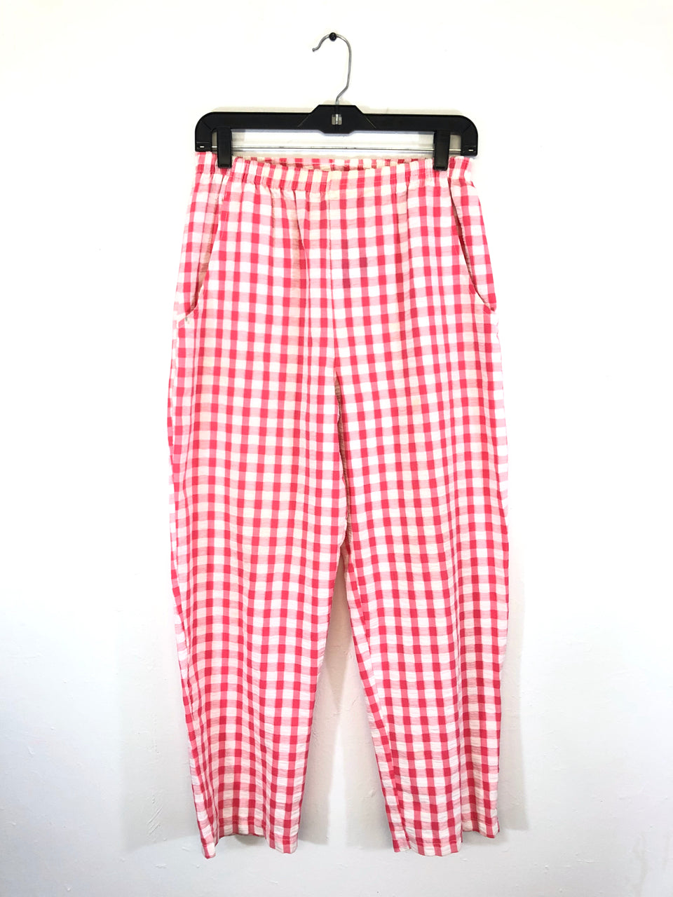 Andrew McMullan Pink Gingham Pants