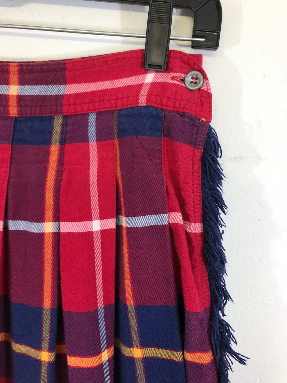 Chaus Sport Plaid Wrap Skirt