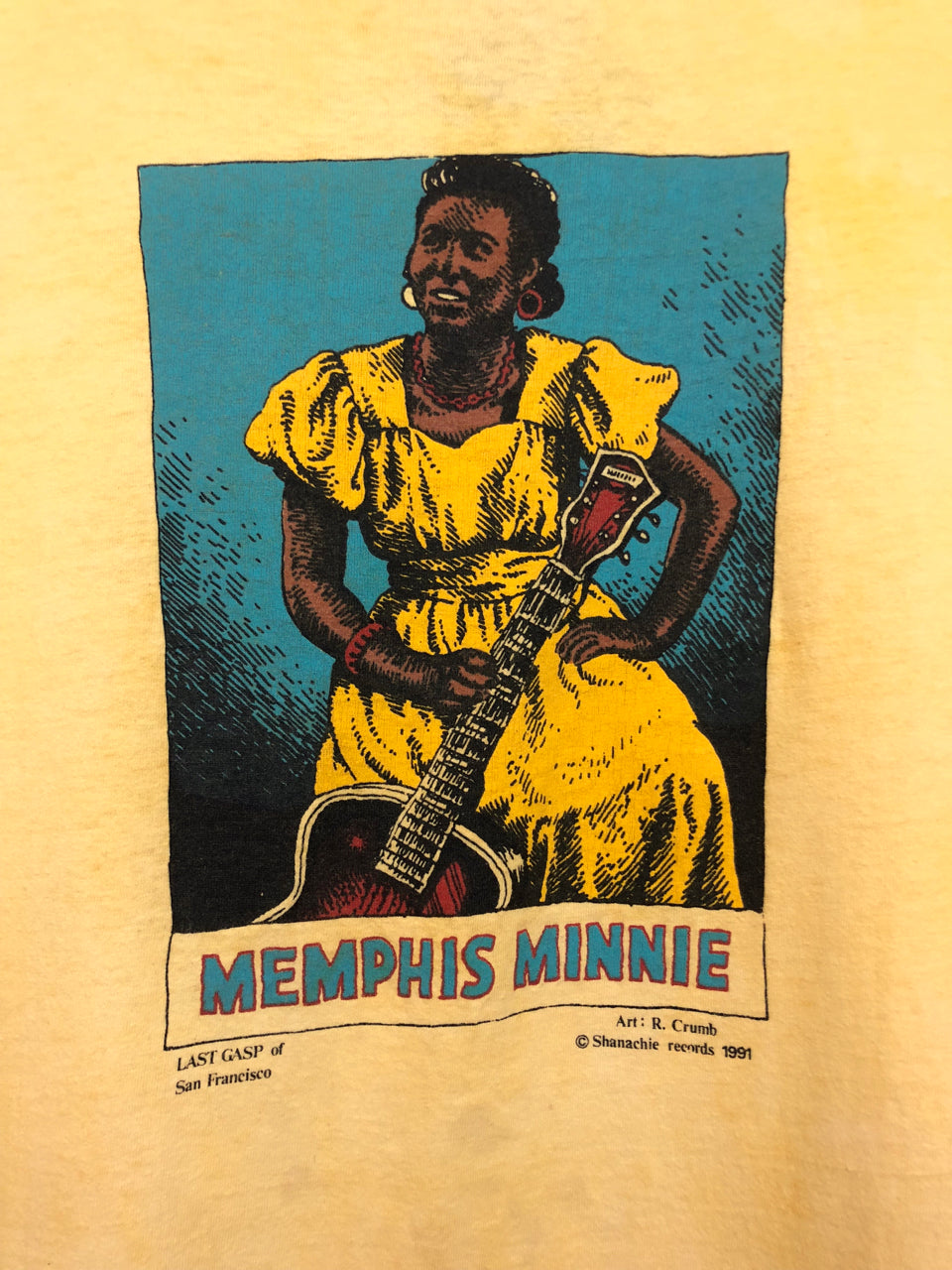 1991 Memphis Minnie by R. Crumb T-Shirt