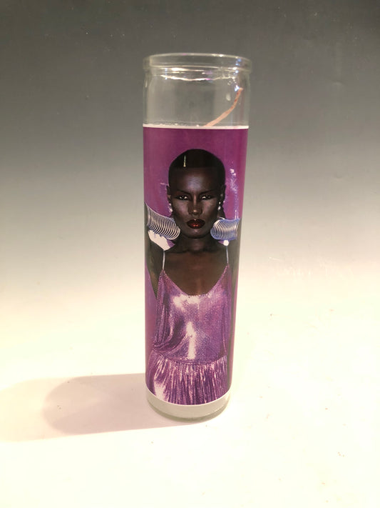 Grace Jones Prayer Candle (V'Day Collection)