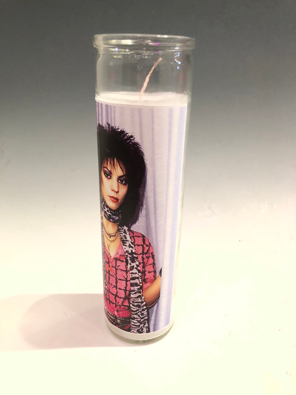 Joan Jett Prayer Candle (V'Day Collection)