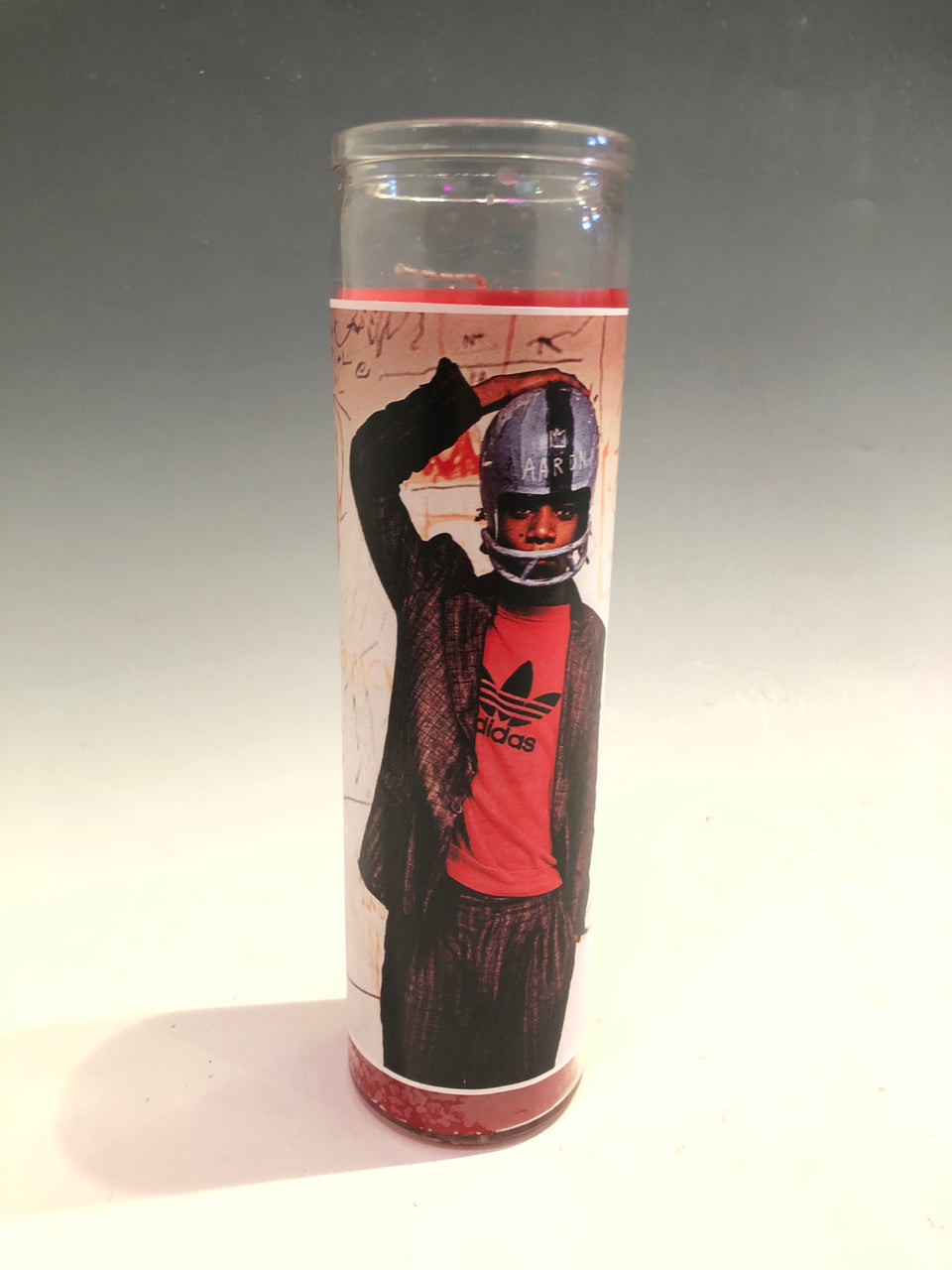 Jean-Michel Basquiat Prayer Candle (V'Day Collection)