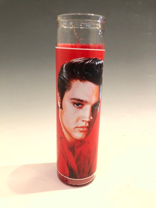 Elvis Presley Prayer Candle (V'Day Collection)