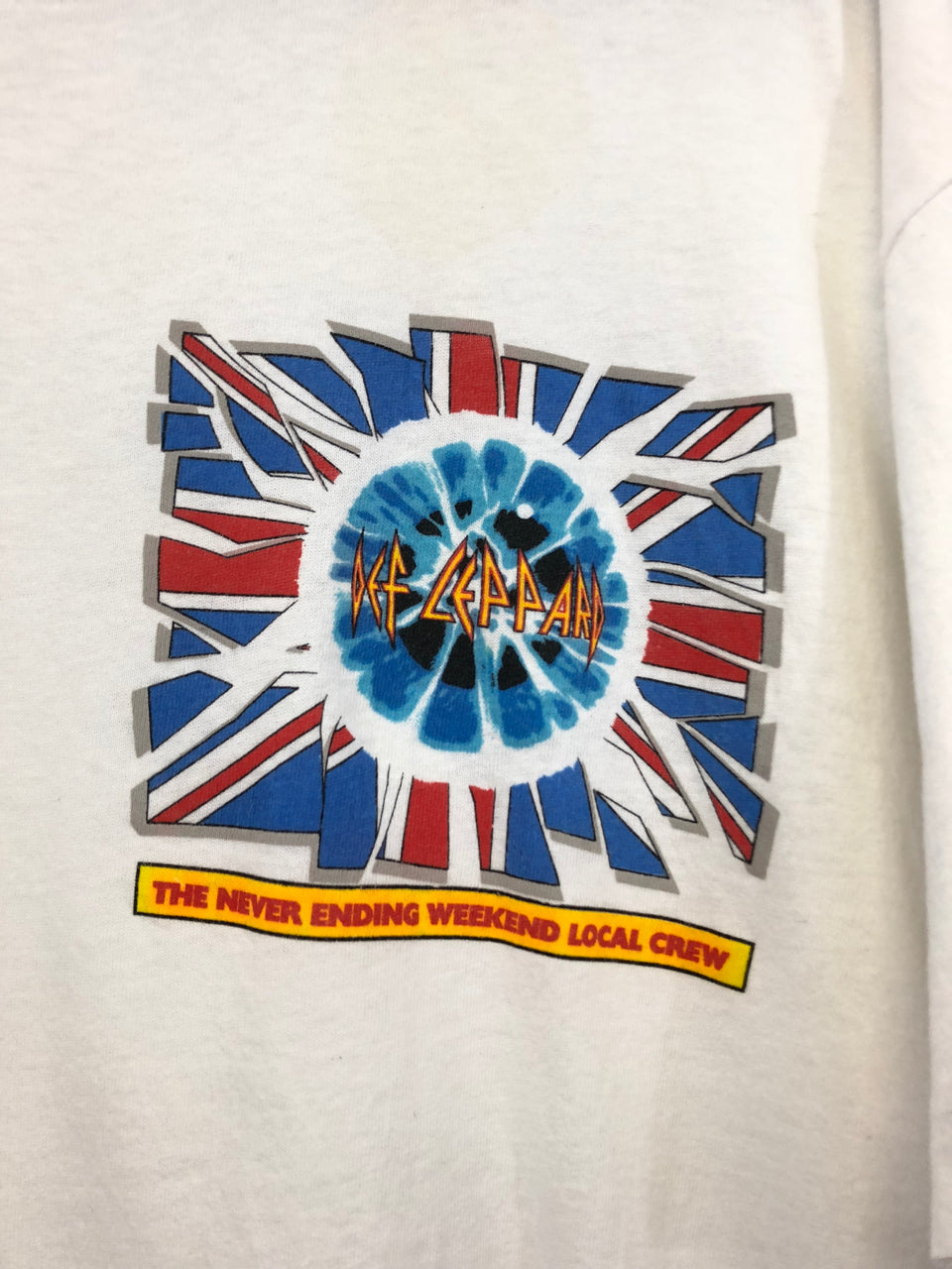 Def Leppard The Never Ending Weekend Local Crew T-Shirt