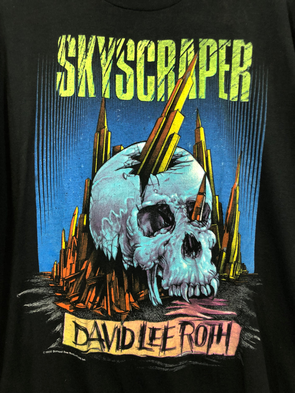 David Lee Roth Skyscraper World Tour '88 T-Shirt