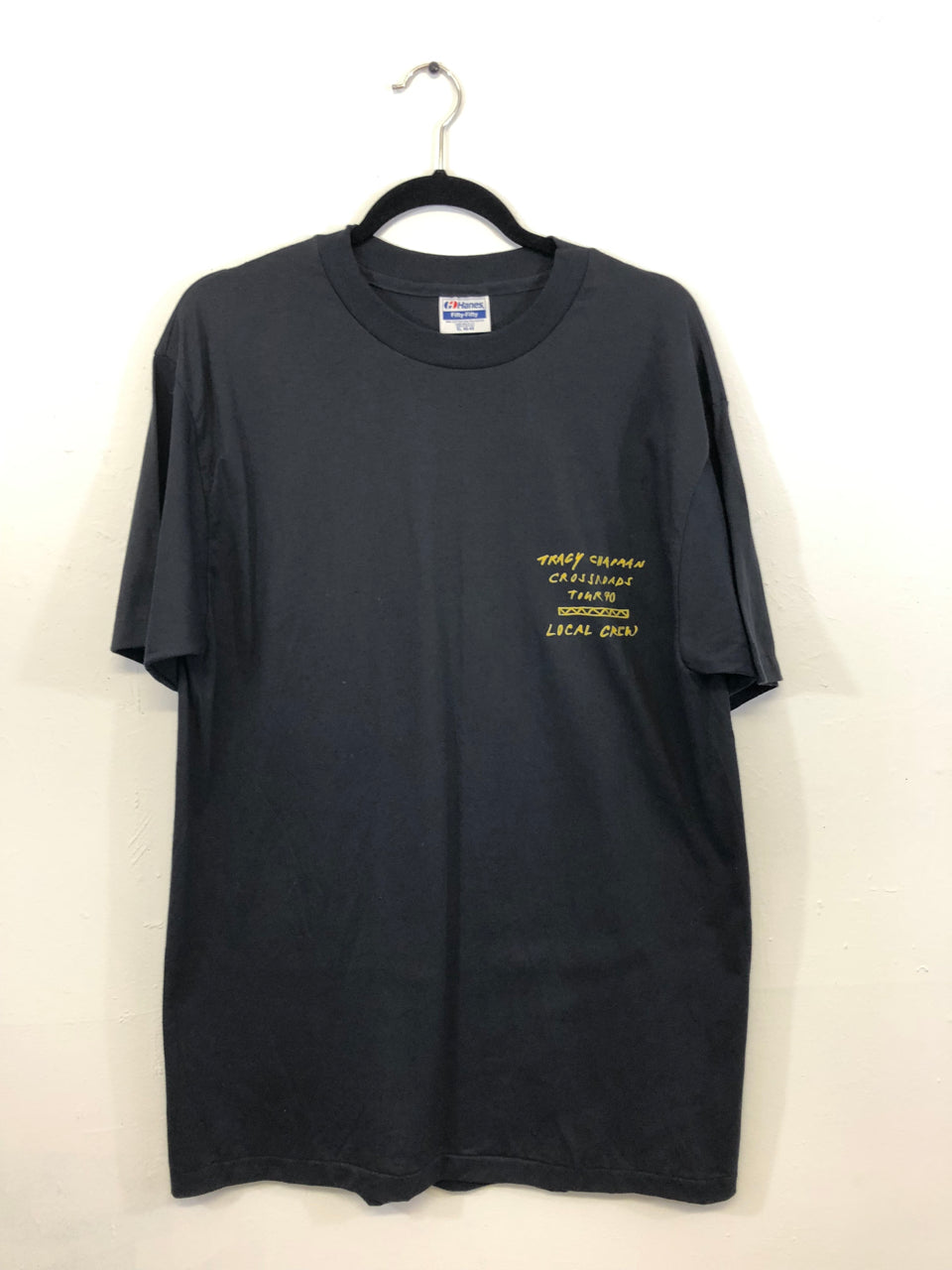 Tracy Chapman Crossroads Tour '90 Local Crew T-Shirt