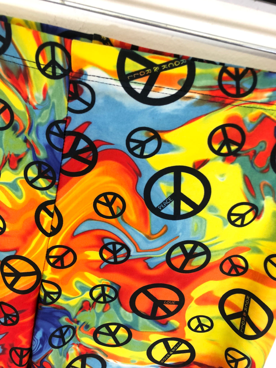 Peace & Love Bike Shorts