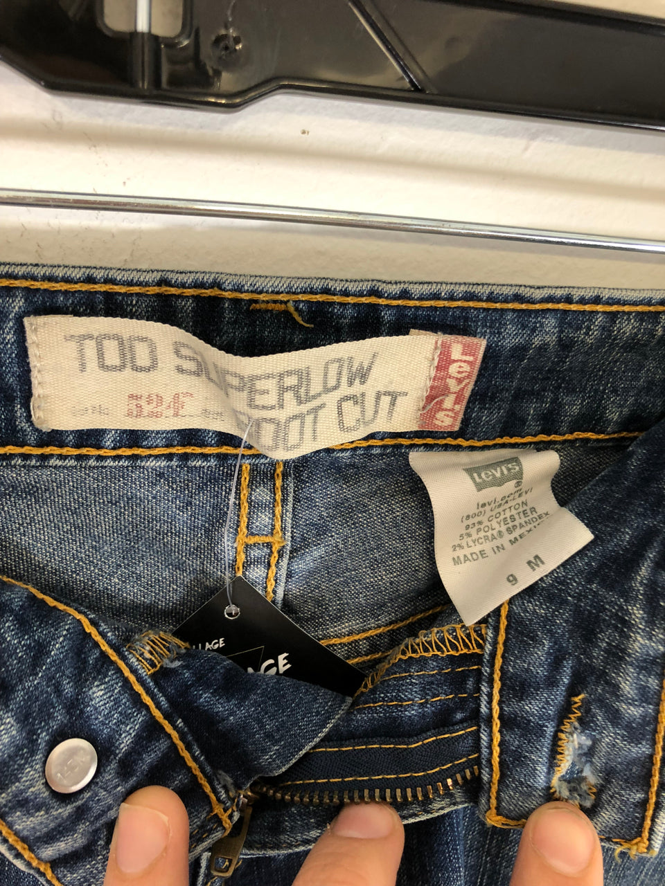 Levi's Cut-Off Jean Shorts