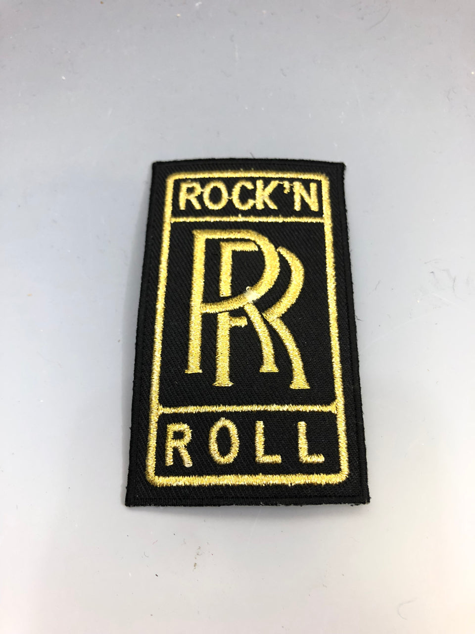 Rock 'N Roll (Rolls Royce) Iron-On Patch